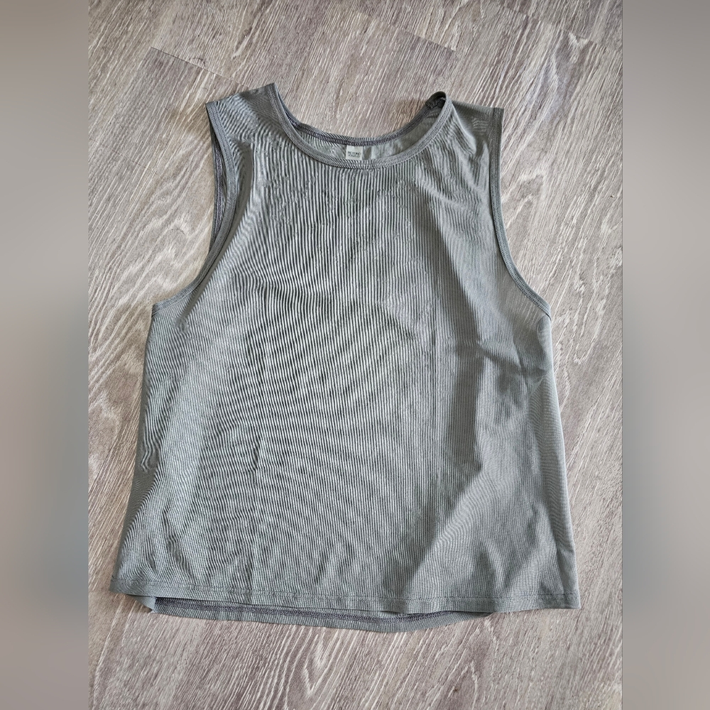 Beyond Yoga Mesh Tank Green Small